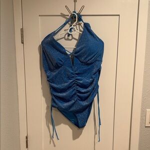 Swimsuits For All Blue One Piece